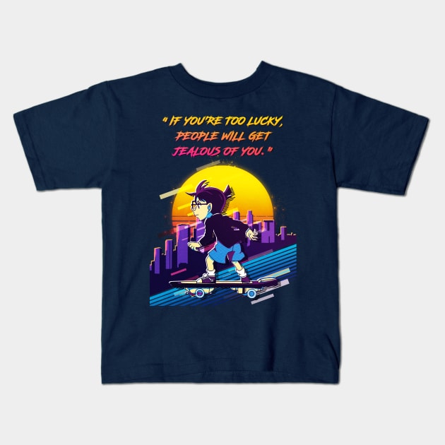 Detective Conan Kids T-Shirt by 80sRetro